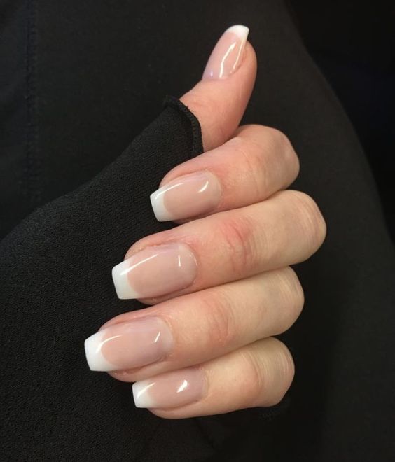 52 Luxury Coffin French Tip Nail Designs