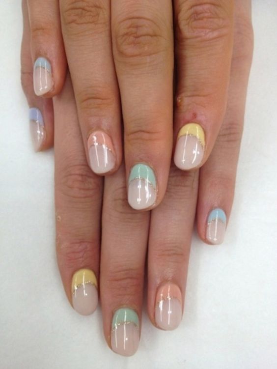 46 Awesome Reverse French Nail Designs