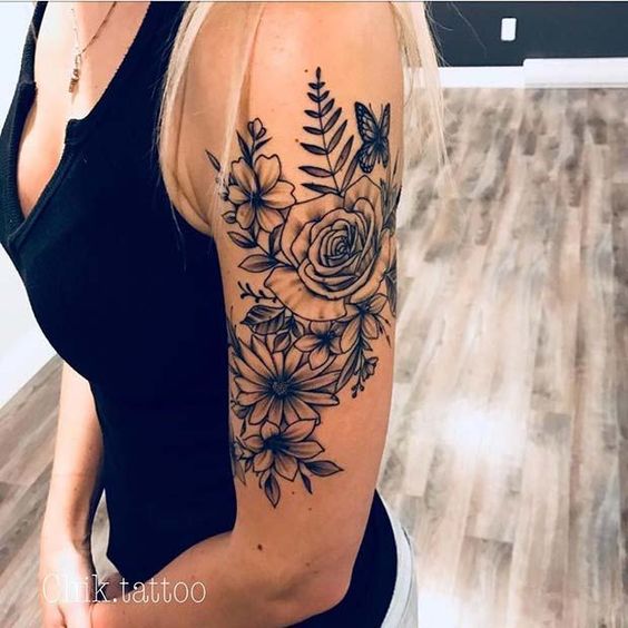 31 Gorgeous Flower Tattoos for Women