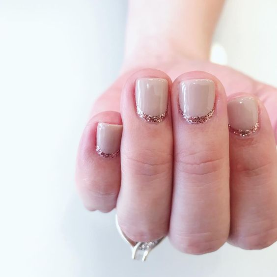 46 Awesome Reverse French Nail Designs