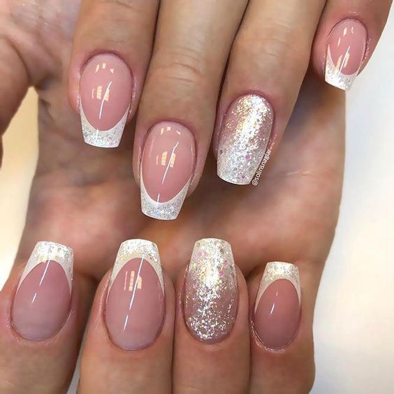 52 Luxury Coffin French Tip Nail Designs | Style VP | Page 21