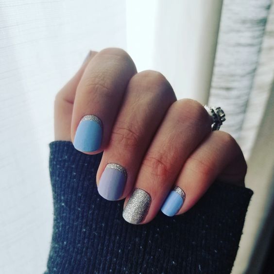 46 Awesome Reverse French Nail Designs