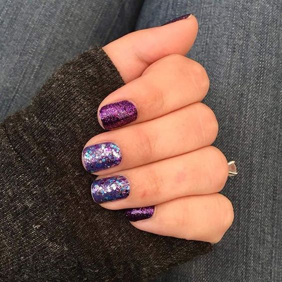 43 Fantastic Mardi Gras Nail Art Designs