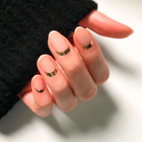 46 Awesome Reverse French Nail Designs