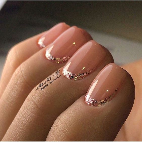 46 Awesome Reverse French Nail Designs