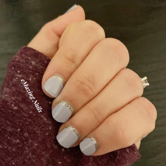 46 Awesome Reverse French Nail Designs