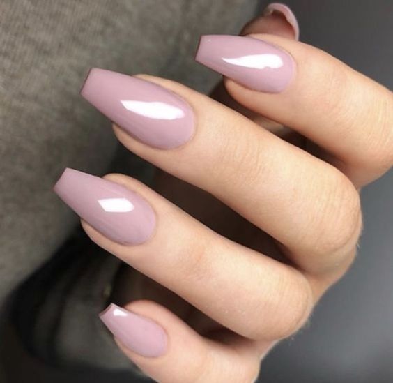 35 Elegant Mauve Color Nail Designs