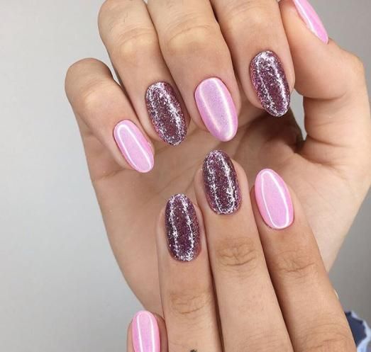 45 Trendy Metallic Nail Art Designs