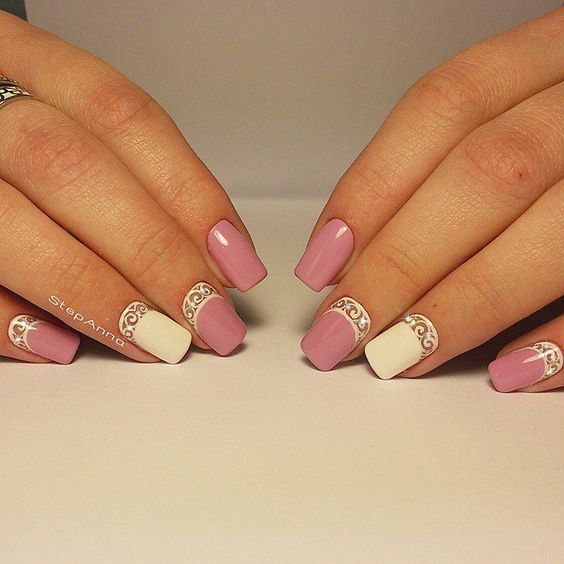 46 Awesome Reverse French Nail Designs