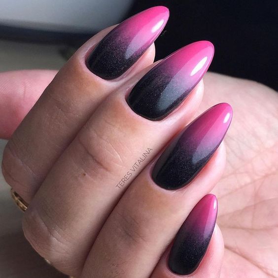 35 Popular and Stylish Gradient Nail Art Designs