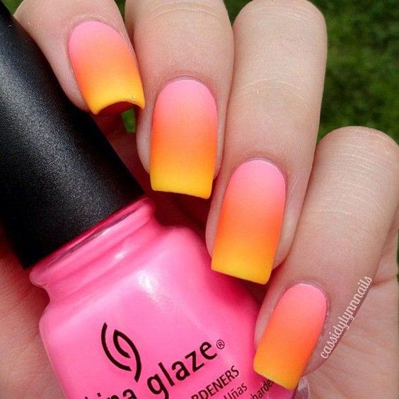 35 Popular and Stylish Gradient Nail Art Designs