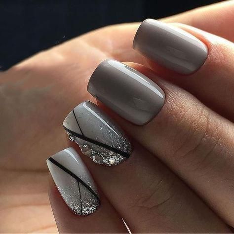 40 Stunning Geometric Nail Art Designs