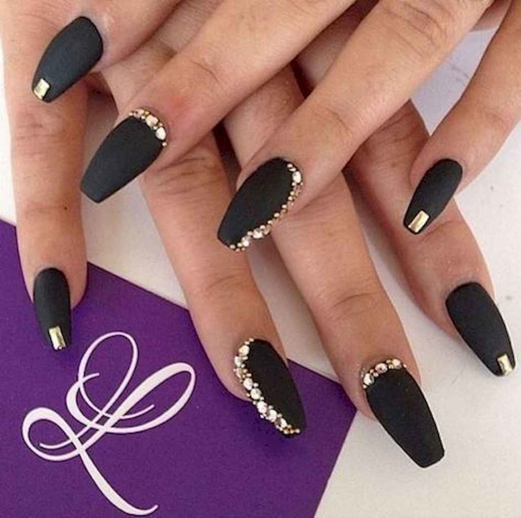 46 Awesome Reverse French Nail Designs