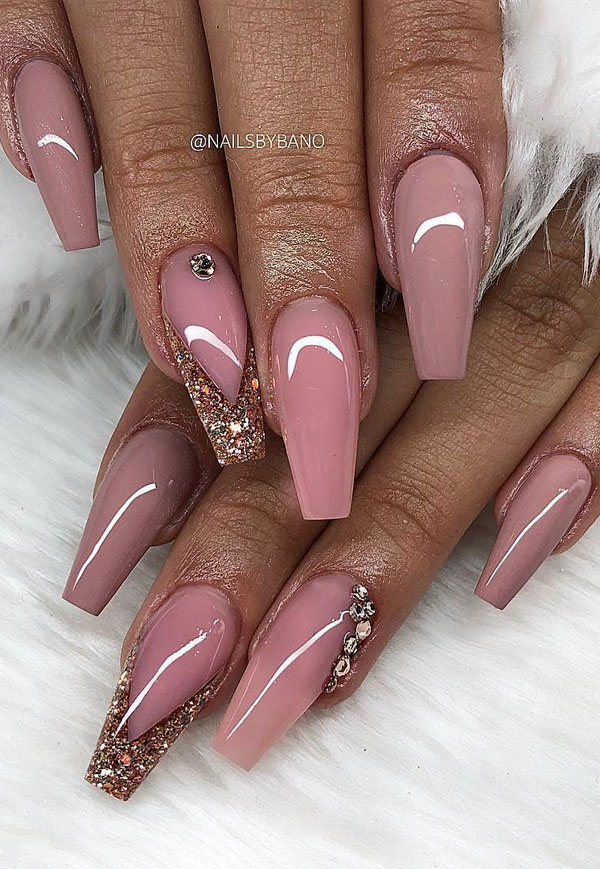 52 Luxury Coffin French Tip Nail Designs