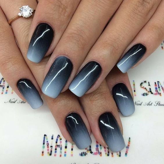 35 Popular and Stylish Gradient Nail Art Designs