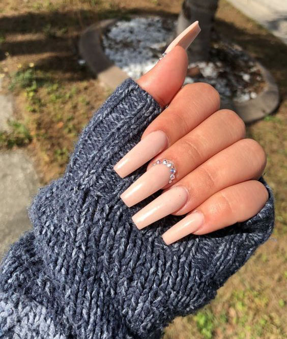 31 Awesome Diamond Nail Designs and Ideas