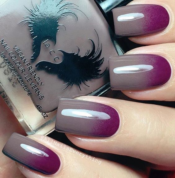 35 Popular and Stylish Gradient Nail Art Designs