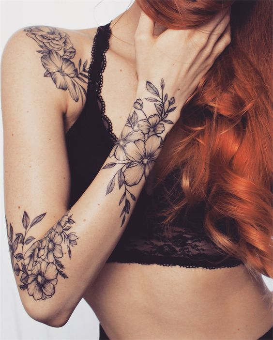 31 Gorgeous Flower Tattoos for Women