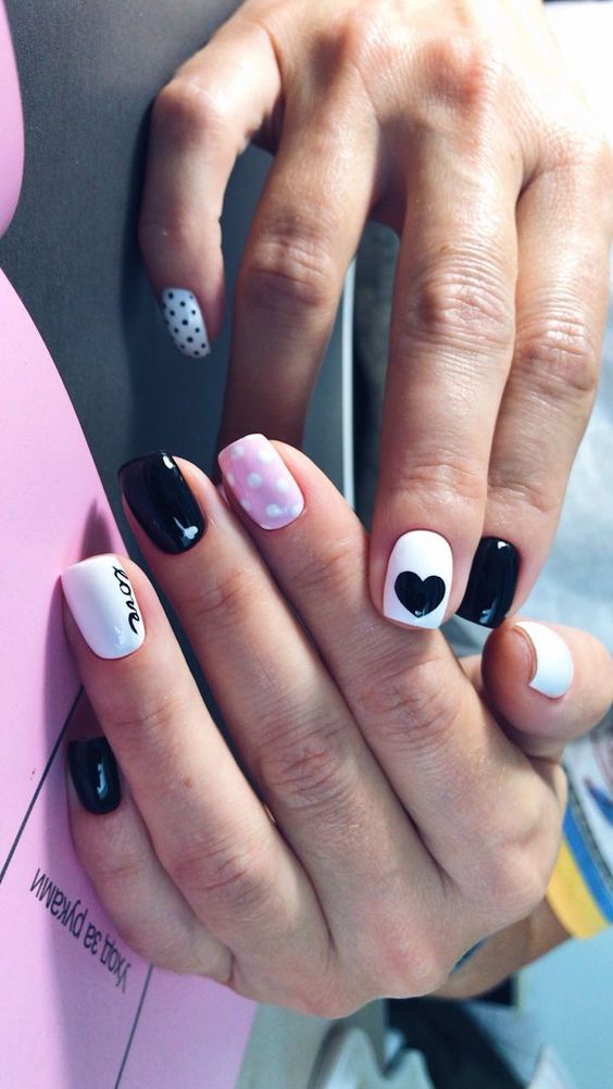 40 Adorable Heart Nail Designs For Valentine's Day
