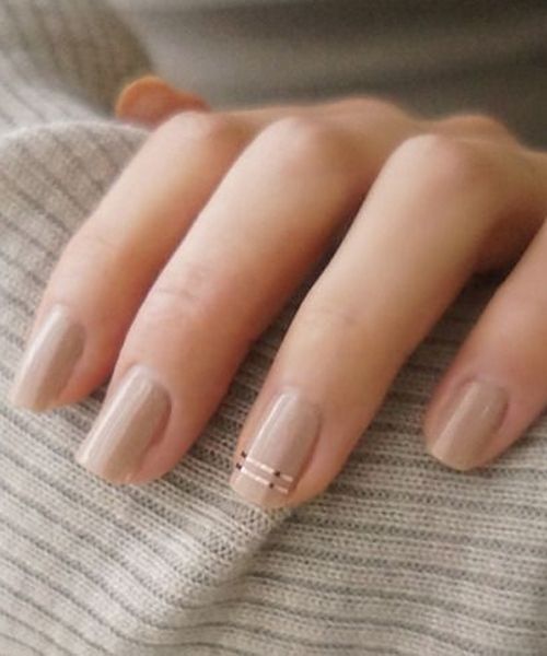 30 Easy and Beautiful Line Nail Art Designs