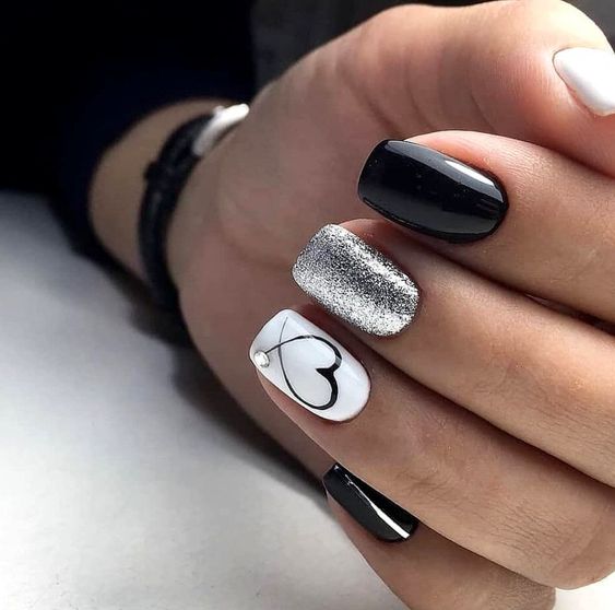 40 Adorable Heart Nail Designs For Valentine's Day