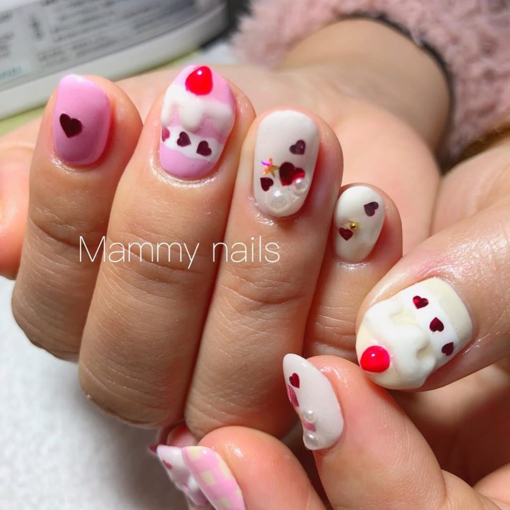 30 Awesome Cake Nail Art Designs