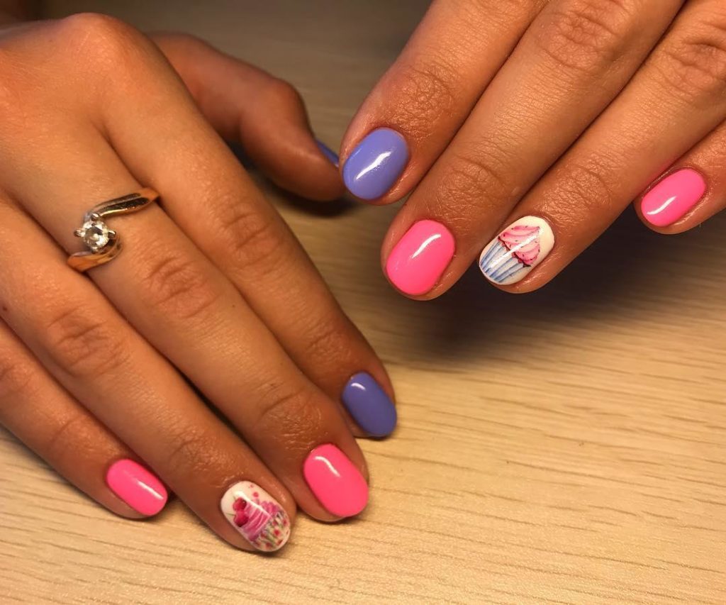 30 Awesome Cake Nail Art Designs