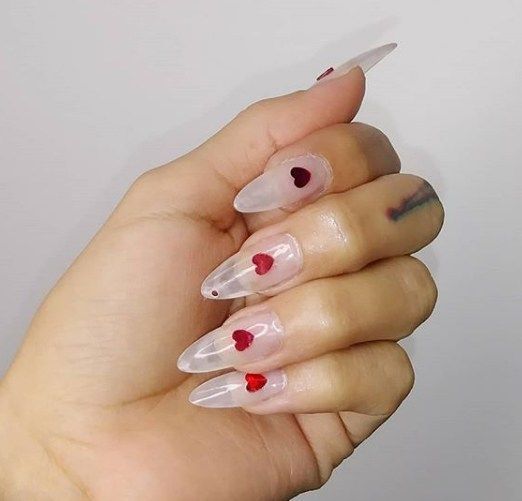 40 Adorable Heart Nail Designs For Valentine's Day