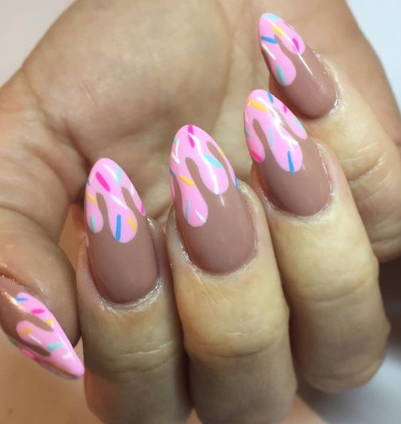 30 Cool Ice Cream Nail Designs For Summer