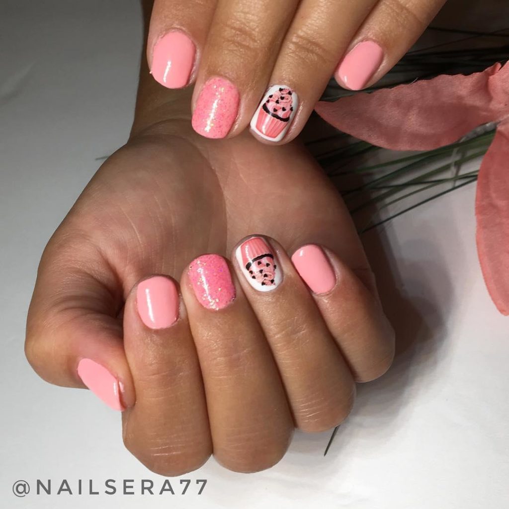 30 Awesome Cake Nail Art Designs