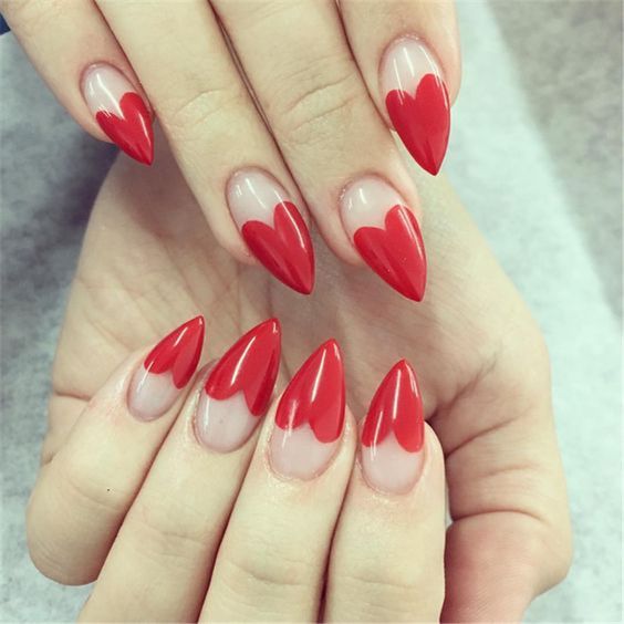 40 Adorable Heart Nail Designs For Valentine's Day