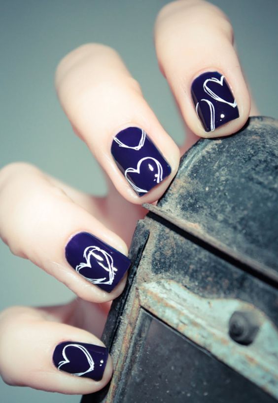 40 Adorable Heart Nail Designs For Valentine's Day