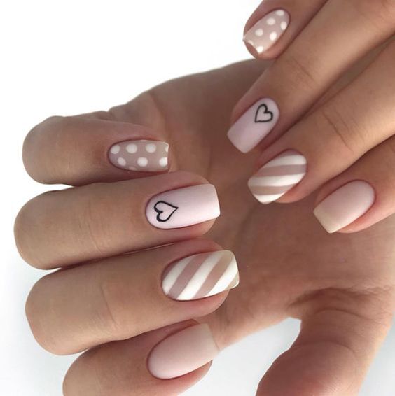 40 Adorable Heart Nail Designs For Valentine's Day