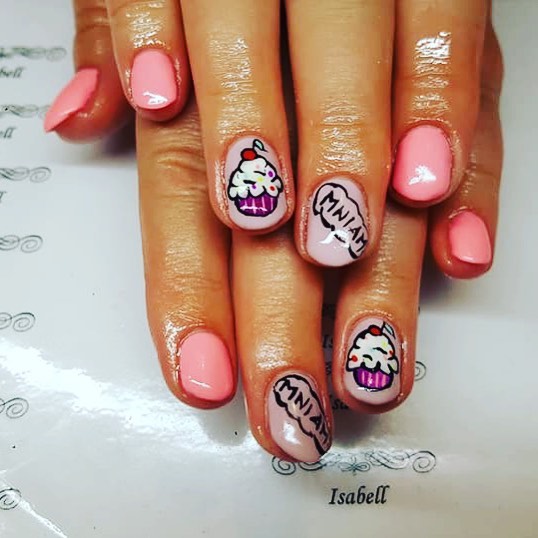 30 Awesome Cake Nail Art Designs