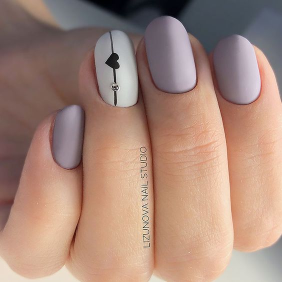 40 Adorable Heart Nail Designs For Valentine's Day