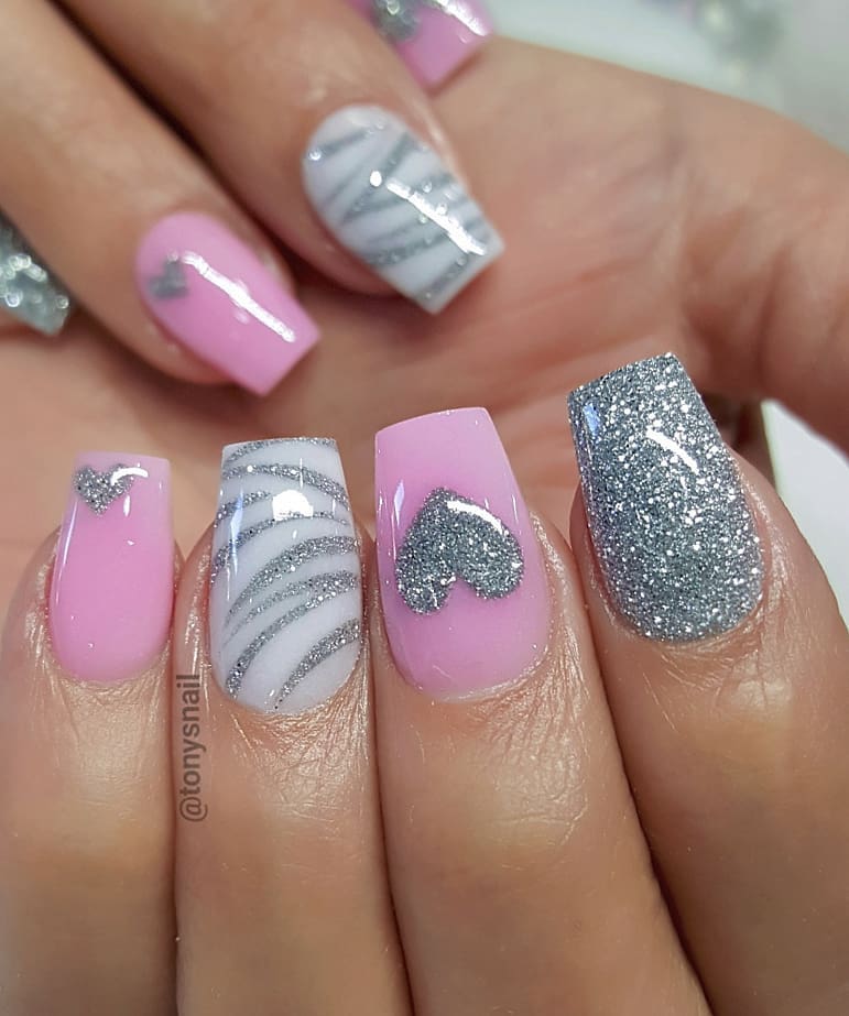 40 Stylish Short Coffin Nail Art Designs