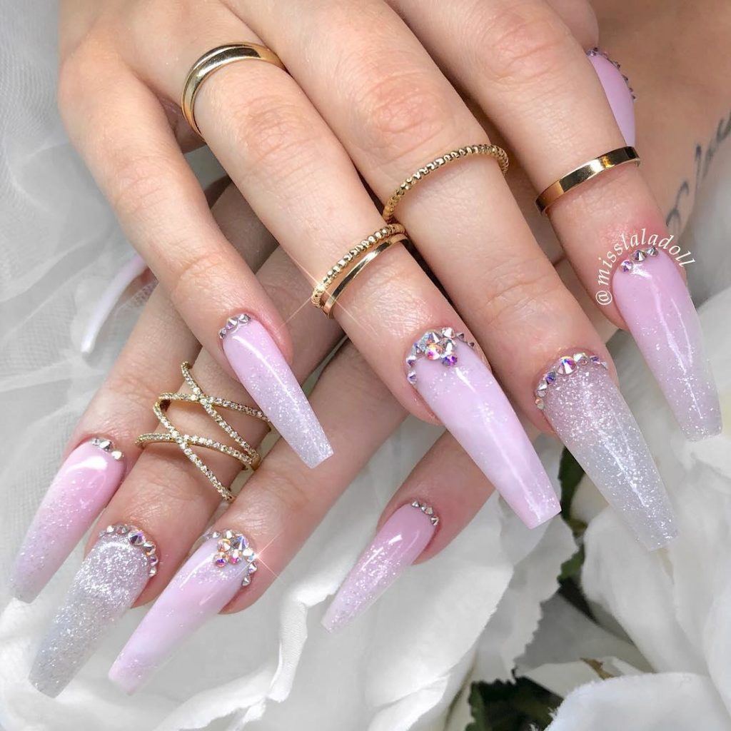 50 Trendy Long Coffin Nail Art Designs