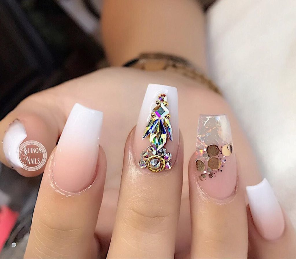 40 Stylish Short Coffin Nail Art Designs