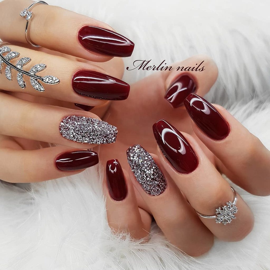 40 Stylish Short Coffin Nail Art Designs