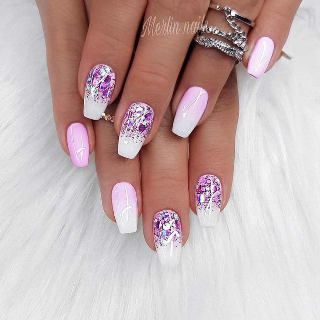 40 Stylish Short Coffin Nail Art Designs