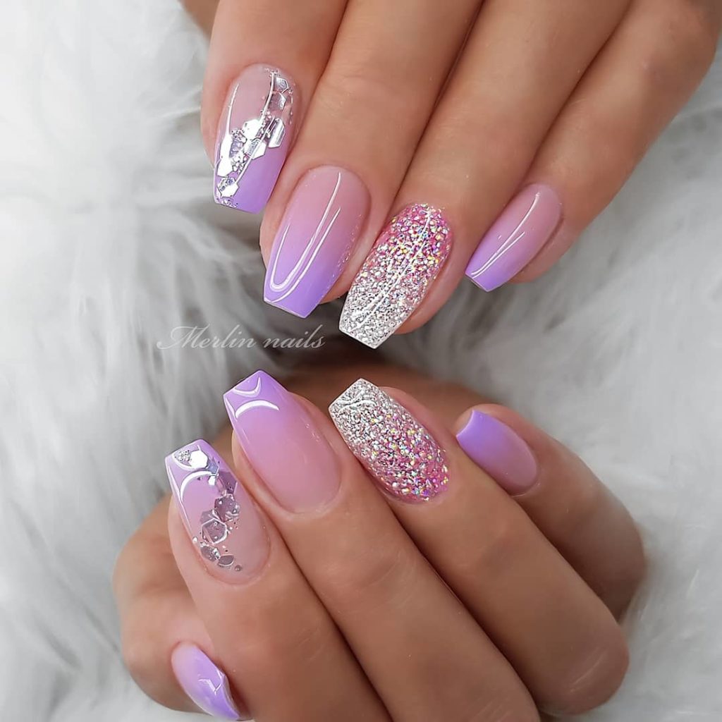 40 Stylish Short Coffin Nail Art Designs