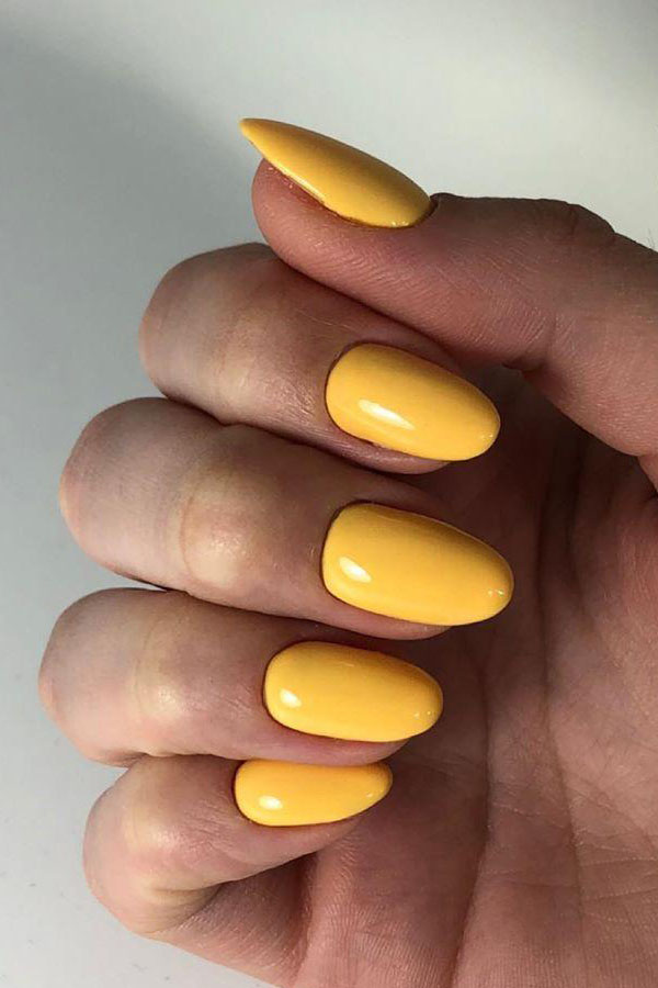 41 Pretty Yellow Nail Art Designs You Can't Miss