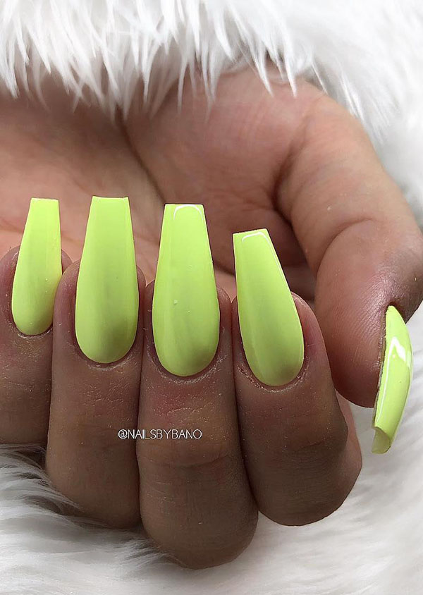 41 Pretty Yellow Nail Art Designs You Can't Miss