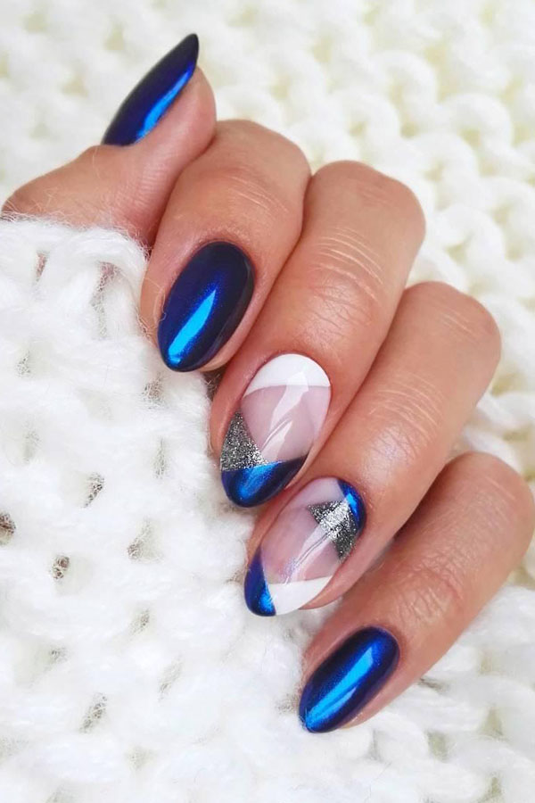 33 Outstanding Oval Nail Art Designs