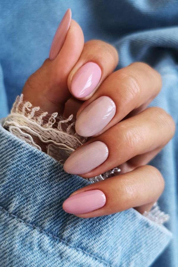 33 Outstanding Oval Nail Art Designs