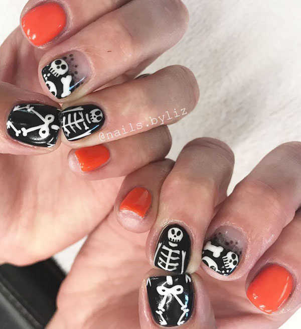 50 Stunning Halloween Nail Art Designs 2022