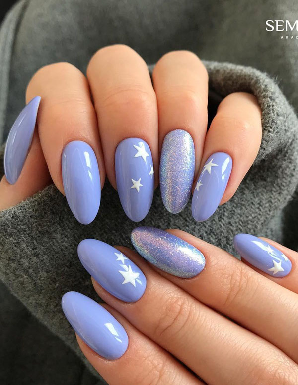 33 Outstanding Oval Nail Art Designs