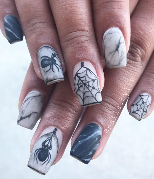 50 Stunning Halloween Nail Art Designs 2022