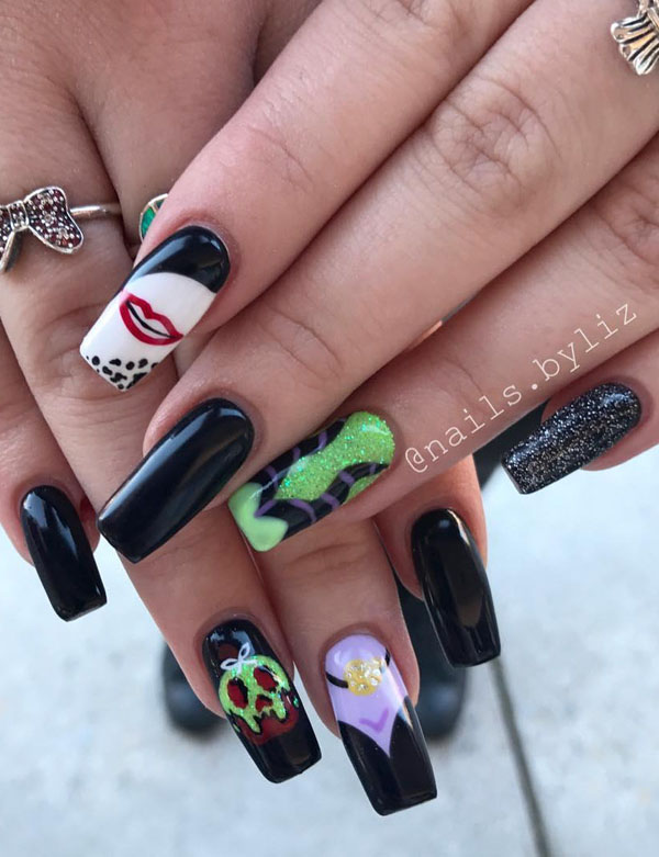 50 Stunning Halloween Nail Art Designs 2022