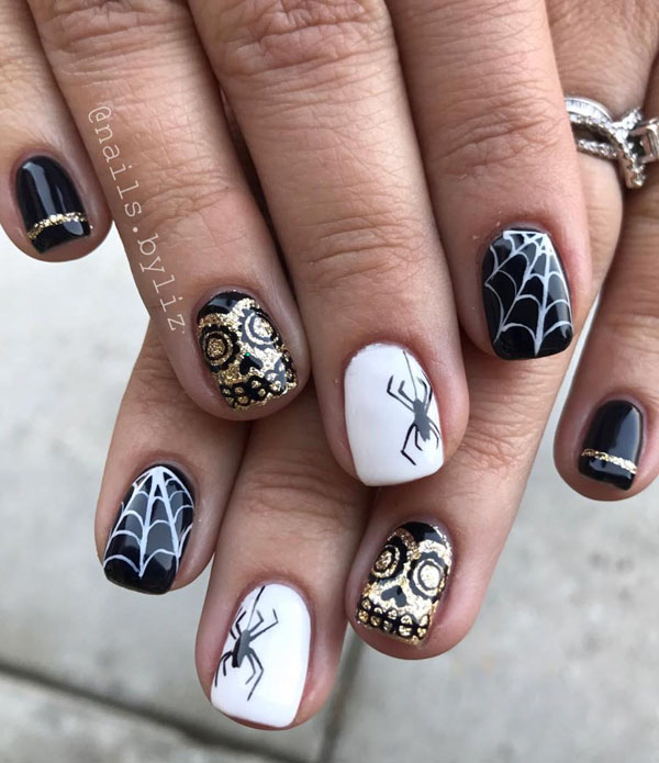 50 Stunning Halloween Nail Art Designs 2022